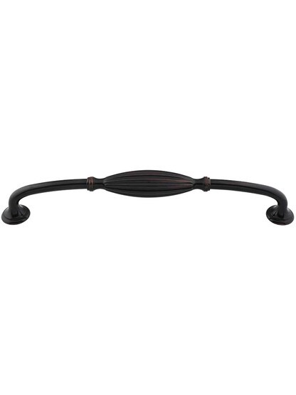 Tuscany Cabinet Pull - 8 13/16 inch Center-to-Center in Tuscan Bronze.